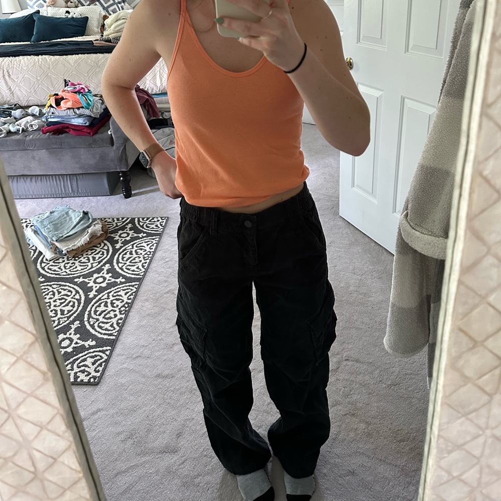 H&M corduroy cargo pants